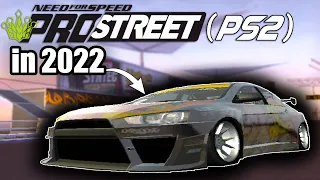 Playing Need for Speed: ProStreet (PS2) in 2022