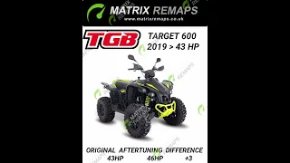 TGB TARGET 600 ATV QUAD ECU TUNING FLASH REMAP REMAPPING SERVICE UK