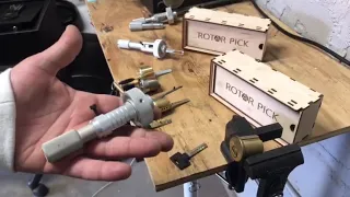 Training lockpicking tool for Mul-t-lock - - Rotorpick.com