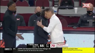 No. 9 Texas Tech vs Oklahoma Men's Basketball Highlights