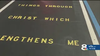 Bible verse on Pasco teacher's parking spot drawing controversy