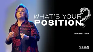SUN 18-02-24 - What's Your Position? - Snr Pastor Les Everson