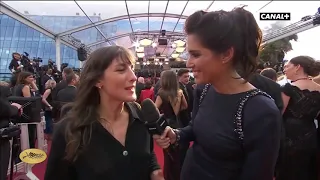 Juliette Armanet montée des marches festival de Cannes 2018