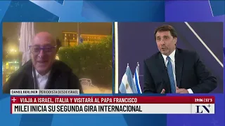 Milei inicia su segunda gira internacional: viaja a Israel, Italia y visitará al papa Francisco