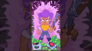 Hypercharge Shelly is OP💀 #shorts #brawlstars #hypercharge #animation