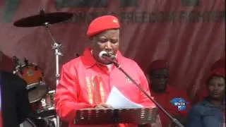Julius Malema addresses the nation at the EFF's manifesto launch (Part5)