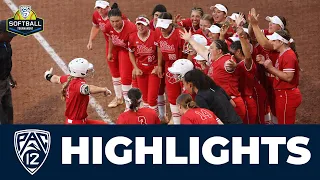 Utah vs. Washington | 2023 Pac-12 Softball Tournament Highlights | Semifinals