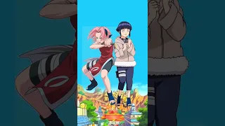 Sakura vs hinata | who is strong? #naruto #sakura #hinata #youtubeshorts #shorts #narutoshippuden