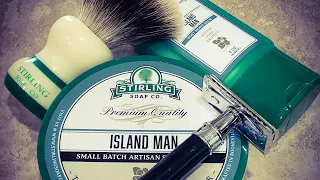 Stirling Island Man and Shaving Brush Review!