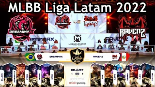 [ES] Dreammax 🇧🇷 vs Ravenz 🇵🇪 - MLBB Liga Latam 2022