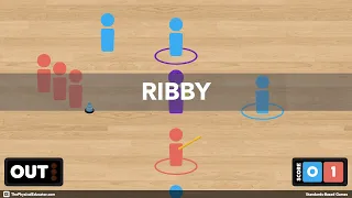 Ribby | Physical Education Game (Striking & Fielding)