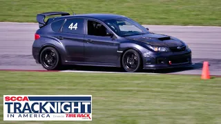 TNIA PittRace - Subaru STi Hatch - 1:56 first lap cruise off the trailer