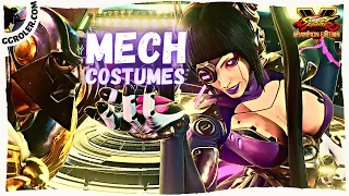 Street Fighter V ➤  All Mech Costumes