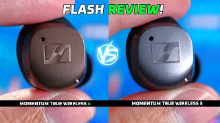 Sennheiser MTW4 vs Momentum True Wireless 3 (Flash Review ⚡️)