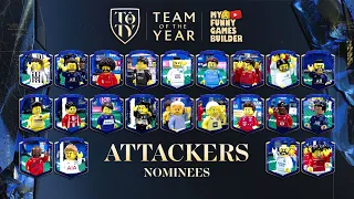 Attacker Nominees  TOTY 22 • Team Of The Year FIFA 22 in Lego Football Film