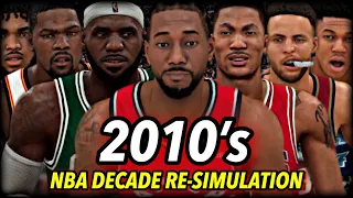 I Reset The NBA To 2010 And Re-Simulated THE WHOLE DECADE. | 2010's Decade Re-Simulation Chapter 4