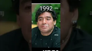 Diego Maradona Over The Years 1960-2020 Evolution #shorts #evolution