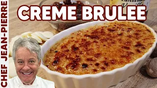 Holiday Eggnog Crème Brûlée | Chef Jean-Pierre