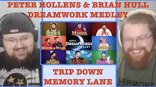 Beards React To - Peter Hollens Dreamworks Medley ft. Brian Hull - Some True Nostalgia and Talent!!!