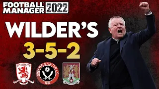 CHRIS WILDER'S SENSATIONAL 3-5-2 FM22 TACTICS (OVERLAPPING CB'S)| FOOTBALL MANAGER 2022