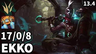 Ekko Jungle vs Kayn - EUW Master | Patch 13.4