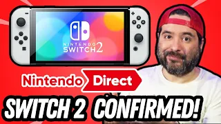 Nintendo Drops Bombshell: Switch 2 Announced While You Slept!