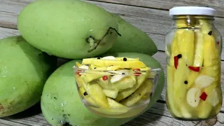 BURONG MANGGA | Easy Fermented Green Mango Recipe