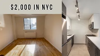 What $2,000 Gets you in NYC | 3 Apartment Tours in Midtown Manhattan