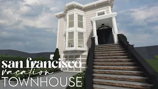Bloxburg | San Francisco Vacation Townhouse | House Build