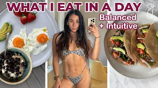 WHAT I EAT IN A DAY | To get back in shape