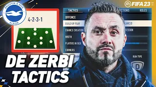 DE ZERBI'S  4-2-3-1 BRIGHTON TACTICS IN FIFA 23