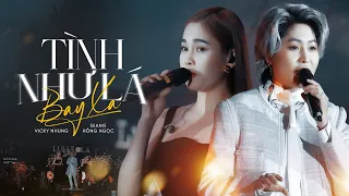 TÌNH NHƯ LÁ BAY XA - GIANG HỒNG NGỌC & VICKY NHUNG live at #Lululola