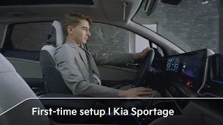 First-time setup l Kia Sportage