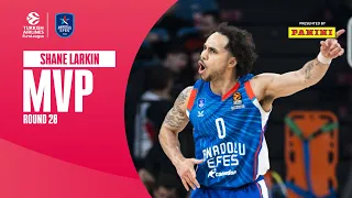 Shane Larkin | RS Round 28 MVP | 2023-24 Turkish Airlines EuroLeague