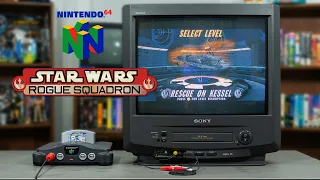 Star Wars: Rogue Squadron | Mission 9: Rescue on Kessel (Gameplay on a Sony Trinitron CRT)