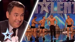 These dancers make David blush! | Britain's Got Talent Unforgettable Audition