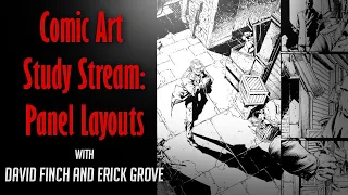 Comic Art Study Stream: Panel Layouts