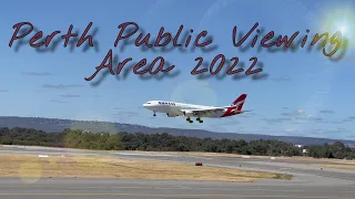 Perth Airport Driving NEW |  Public Viewing Area | April 2022