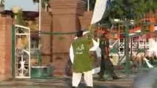 Wagah border ceremony Pakistan side (Hung Chu)