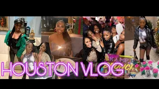 |Houston Vlog| LIT GIRLS TRIP 🤩 Kamp Houston, Thirteen + More