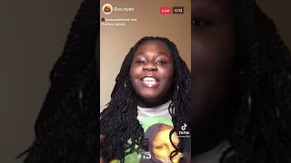 The Ghetto 8th Grader Switches Up When her mom joins the live