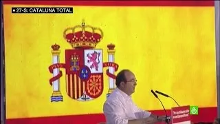 El PSC se envuelve en la bandera española para "seguir juntos respetando las diferencias"