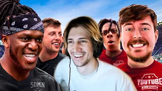 xQc Reacts to SIDEMEN CHARITY MATCH 2022