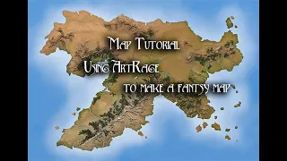 How to Draw a fantasy map Tutorial