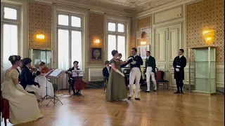 Regency french waltz - Thomas Wilson (extrait) - Paris qui danse - Quatuor Vestris - Rueil Malmaison