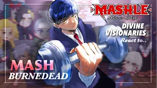 Divine visionaries React to Mash || Mashle Magic and Muscles || Gacha React || Made by Yuk!ra