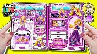 Candy Home Quiet Book Episode 155 - Rapunzel Princess Quiet Book