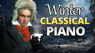 Winter Classical Piano | Bach, Beethoven, Chopin, Debussy, Liszt, Mozart & More
