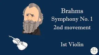 [1st Violin] Brahms, Symphony No. 1, 2nd movement