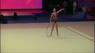 Milena Baldassarri (ITA) Hoop Qualification 40th FIG Rhythmic Gymnastics World Championships 2023